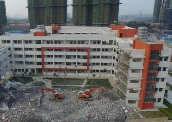 上海學校教室拆除