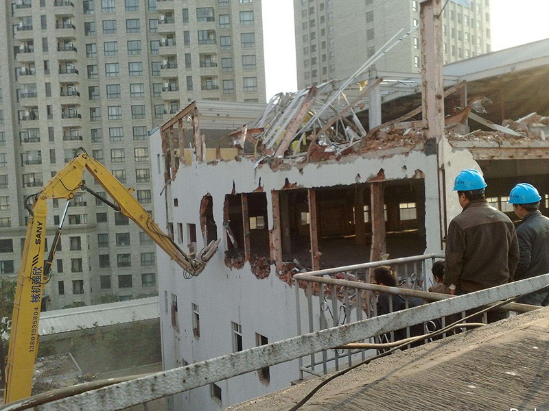 上海工廠拆除