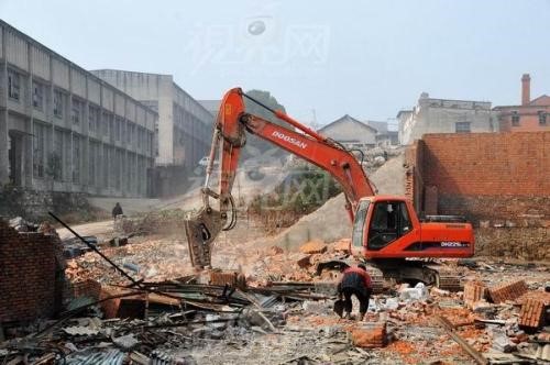 吳中工廠房屋整體拆除