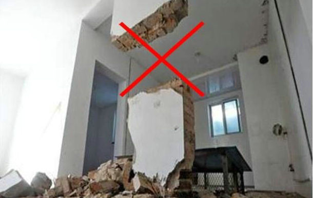 房屋拆除错误施工